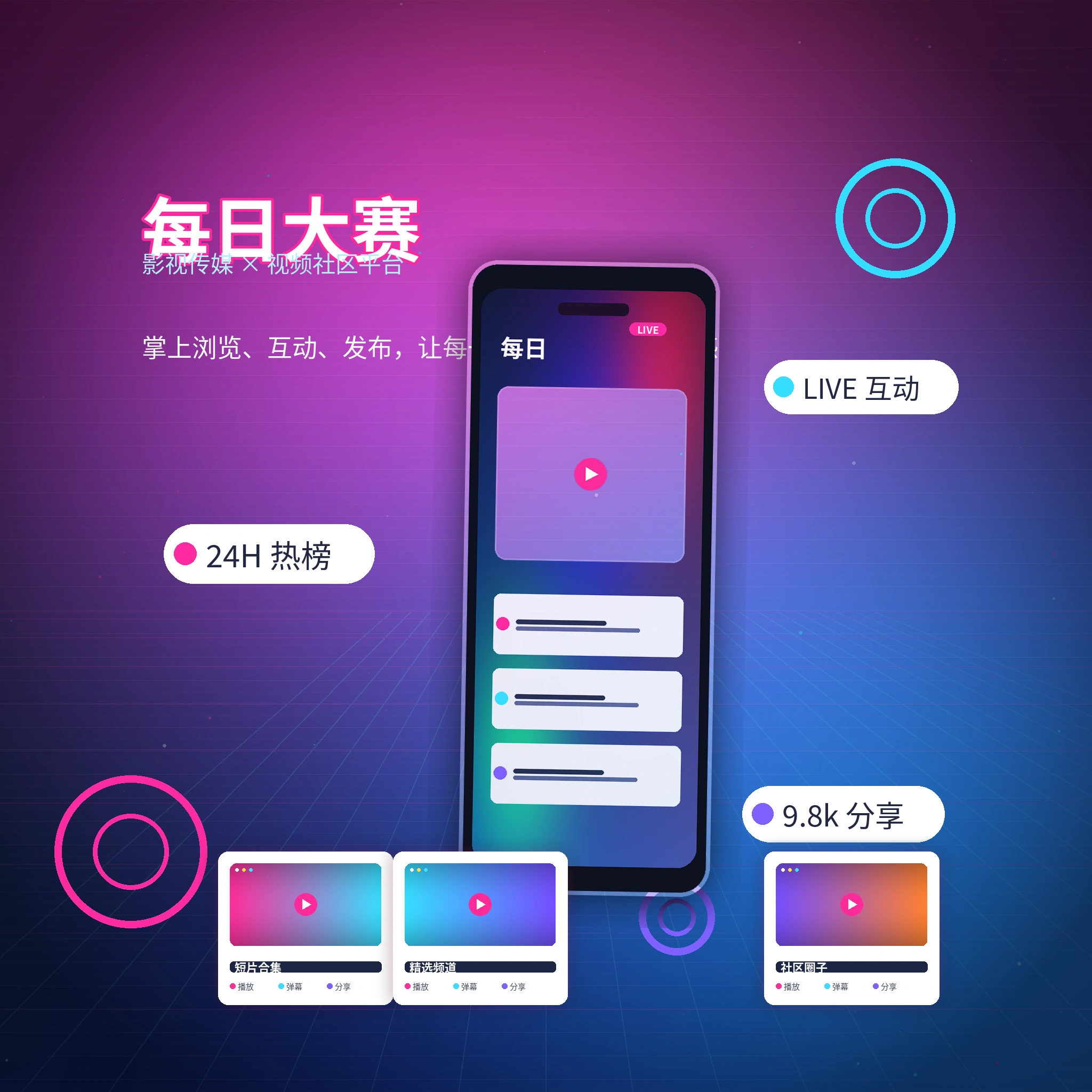 每日大赛APP内容服务